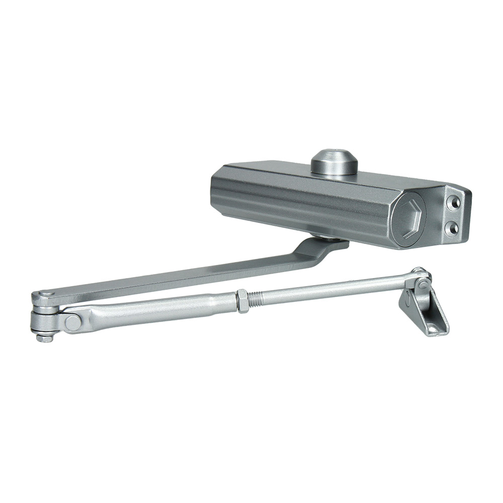 Доводчик дверной GF-604 (silver/серебро)